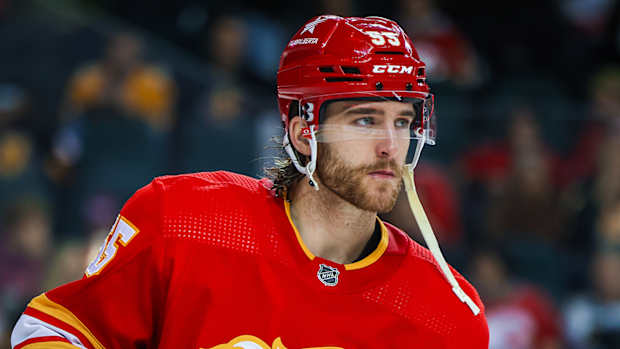 Calgary Flames defenseman Noah Hanifin